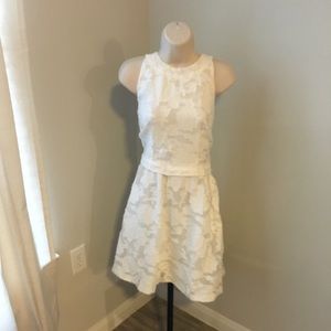 White lace dress